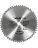 Disc fierastrau wolfram pentru lemn 350 mm x 54T YATO