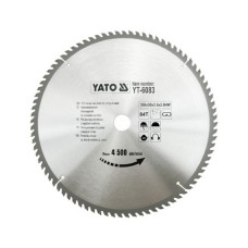 Disc fierastrau wolfram pentru lemn 350 mm x 84T YATO