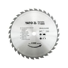 Disc fierastrau wolfram pentru lemn 400 mm x 32T YATO