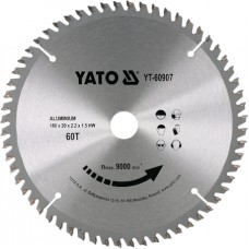 YATO Disc circular pentru aluminiu 180 x 20 x 2.4 T60