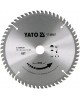YATO Disc circular pentru aluminiu 180 x 20 x 2.4 T60