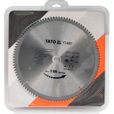 Disc fierastrau wolfram pentru aluminiu 300 mm x 100T YATO