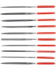 Set 10 pile conice 4 mm x 160 mm x 75 mm YATO
