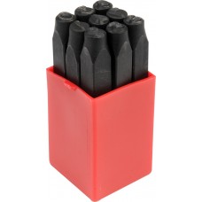 Set 9 poansoane cu cifre 6 mm YATO