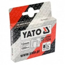 YATO Set de 1000 capse 12 mm /0.7x11.3 mm..