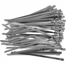Coliere metalice reglabile din otel 4.6 x 300 mm Yato