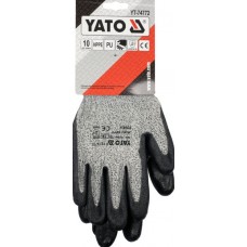 YATO Manusi de protectie negre, marimea 10..