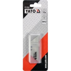 Set 10 lame trapezoidale cutter 61x33x0.5 mm YATO