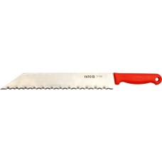 Cutit din inox pentru taiat vata minerala si alte izolatii YATO
