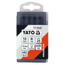 YATO Set 10 biti Torx T40 x 25 mm 1/4
