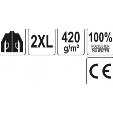 YATO Hanorac polar, marimea XXL..