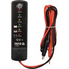 Tester acumulatori digital 12V YATO Tester acumulatori digital 12V YATO