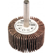 Perie abraziva circular cu tija 40x20x6 mm granulatie 100 YATO