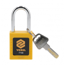 VOREL Lacat nylon cu 2 chei