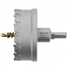 YATO Carota TCT pentru metal, diametru 80 mm, hex 3/8, lungime 103 mm