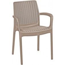 CURVER. Set 6 scaune Bali cappuccino 
