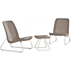 CURVER. Set balcon Rio cappuccino 