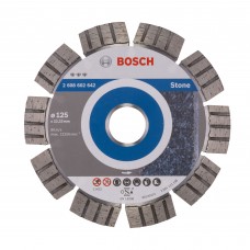 Bosch Best disc diamantat 125x22x2.2x12 mm pentru piatra Bosch Best disc diamantat 125x22x2.2x12 mm pentru piatra