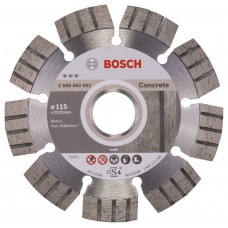 Bosch Best disc diamantat 115x22x2.2x12 mm pentru beton Bosch Best disc diamantat 115x22x2.2x12 mm pentru beton