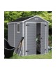 CURVER. Casuta gradina Manor 6 x 8 cu usa dubla 