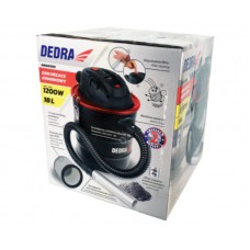 DED6595 DEDRA Aspirator pentru cenusa 1200W cu rez..