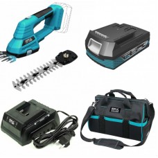 DED7089 DEDRA Foarfeca iarba si arbusti cu acumulator Li-Ion 18V 2Ah si incarcator 60W