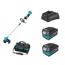 DEDRA Set Motocoasa electrica motor fara perii cu 2 acumulatori Li-Ion 18V 4.0Ah incarcator 60W DEDRA Set Motocoasa electrica motor fara perii cu 2 acumulatori Li-Ion 18V 4.0Ah incarcator 60W