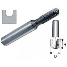 DEDRA Freza lemn 8 x 12.7 x 19.6 x 6.35 mm
