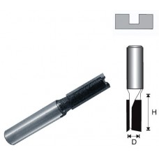 DEDRA  Freza dreapta pentru lemn 8 x 6 x 19 mm