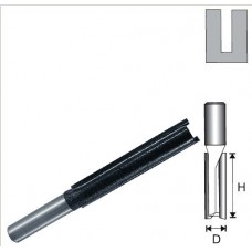 DEDRA Freza dreapta lunga pentru lemn 12 x 10 x 50 mm