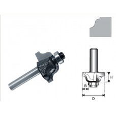 DEDRA Freza pentru lemn 25.7 mm,coada 6 mm
