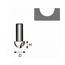 DEDRA Freza semirotunda pentru lemn 8 x 3.97 x 6 x..