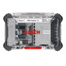 BOSCH Set de 35 biti si accesorii pentru insurubar..