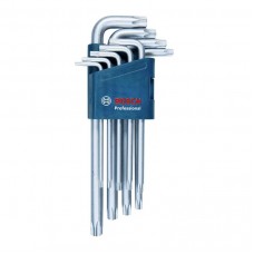 BOSCH Set 9 chei imbus TORX pentru insurubat, desu..