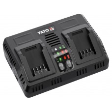 YATO Incarcator rapid dublu Li-Ion 18V (2.4-4.5A)