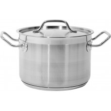 Oala din inox cu capac 4,4 L Oala din inox cu capac 4,4 L