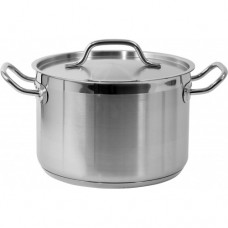 Oala din inox cu capac 11,1 L Oala din inox cu capac 11,1 L