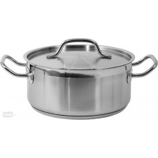 Oala joasa din inox cu capac 5 L