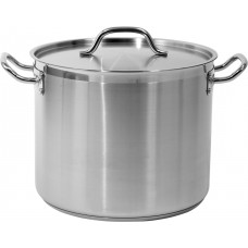 Oala inalta din inox cu capac 20,9 L Oala inalta din inox cu capac 20,9 L