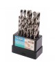 Set 13 burghie HSS 1.5 - 6.5 mm in cutie de metal Raider