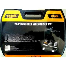 Set 26 tubulare 1/4 CR-V Gadget