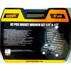 Set 82 tubulare 1/4 '' & 1/2''CR-V Gadget