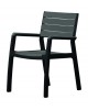 CURVER. Scaun Harmony Armchair grafit-gri maroniu 