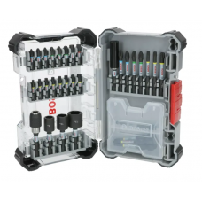 BOSCH Set de 33 biti si accesorii pentru insurubare PRO Impact, prindere hexagon 1/4"