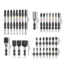 BOSCH Set de 35 biti si accesorii pentru insurubar..