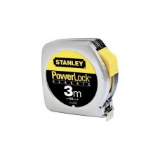 1-33-218 STANLEY. RULETA POWERLOCK CLASSIC CU CARCASA METALICA 3 M