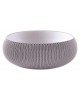 CURVER. Ghiveci imitatie impletitura crosetata mare violet COZIES L 