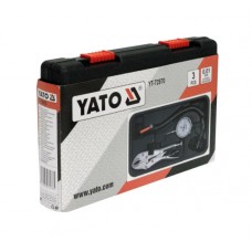 YATO Set pentru verificarea curbei discurilor, 3 p..