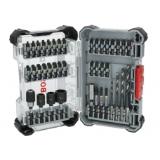 BOSCH Set mixt de 40 de accesorii pentru insurubare si gaurire in metal PRO Impact, prindere hexagon 1/4"