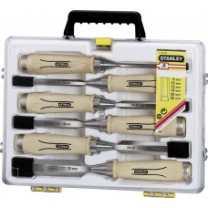 STANLEY. Set 6 dalti BAILEY cu maner de lemn